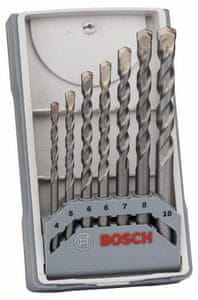 Bosch 7-delni komplet svedrov za beton CYL-3, 4/5/6/6/7/8/10 mm (2607017082) 