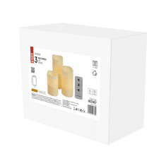 Emos LED okrasitev – 3× svečka, 3× 3×AAA, regulator, časovnik - odprta embalaža