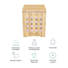 TrueLife aroma difuzor AIR Diffuser D7 Bamboo