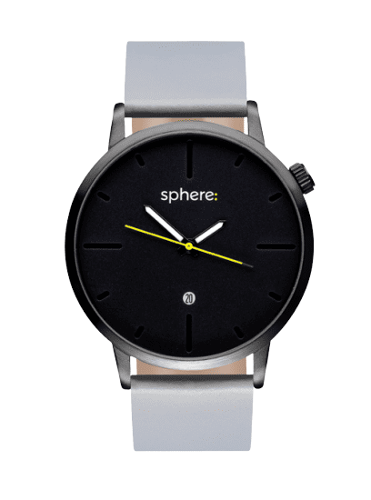 sphere: Elevate Črno/Siva moška ura