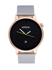 sphere: Elevate Rose Gold/Siva moška ura