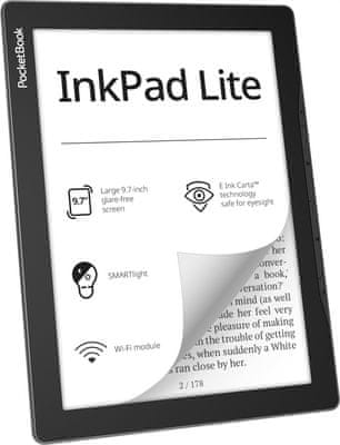 PocketBook InkPad Lite elektronski bralnik, siv