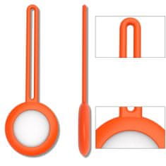 MG Keychain silikonski ovitek za Apple AirTag, oranžna