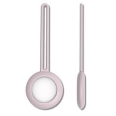 MG Keychain silikonski ovitek za Apple AirTag, roza