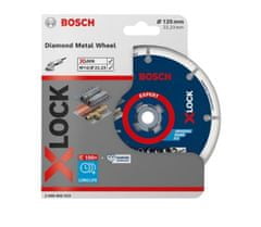Bosch  X-Lock diamantna plošča za kovino, 125 x 22,23 mm (2608900533)