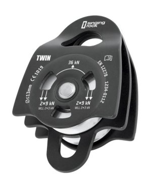 Singing Rock Dvojni škripec - Pulley twin