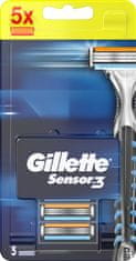 Gillette Sensor3 set britvic za enkratno uporabo, 5/1