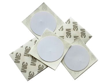 Mave 5 kos belih RFID nalepk s 125 kHz čipom TK4100