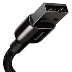 BASEUS Tungsten kabel USB / Lightning 2.4A 1m, črna