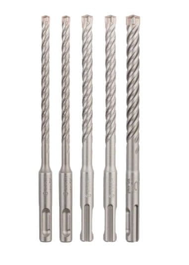 Bosch SDS plus-5X set udarnih svedrov, 5 kosov, 6/6/8/8/10 mm (2608833911)