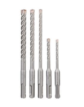 Bosch SDS plus-5X set udarnih svedrov, 5 kosov, 5/6/6/8/10 mm (2608833910)