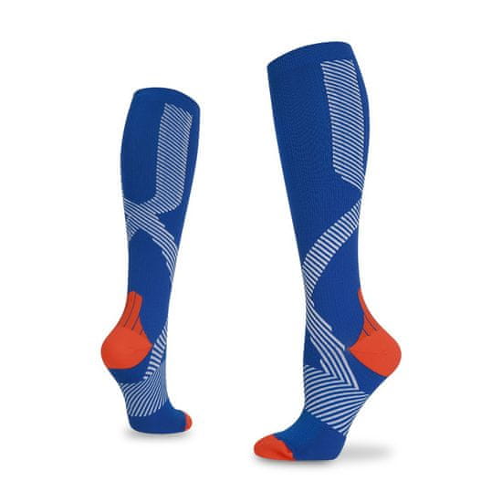 WookVibe športne kompresijske nogavice Endurance, modra