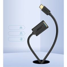 Ugreen OTG adapter USB 3.0 / USB-C, črna