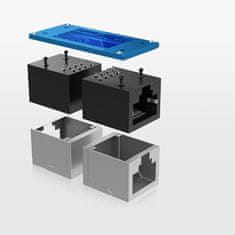 Ugreen NW114 priključek Ethernet RJ45, črna