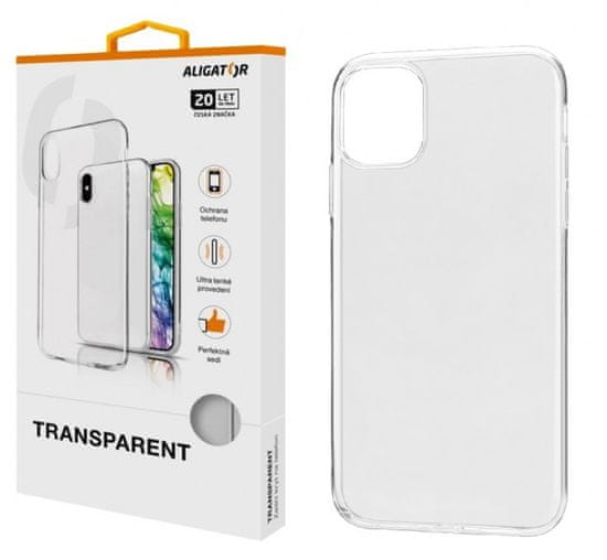 Aligator Ohišje Transparent Apple iPhone 11