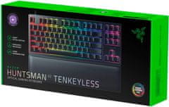 Razer tipkovnica Huntsman V2 Tenkeyless, Clicky Optical Switch (Purple), US SLO gravura (RZ03-03940300-R3M1)