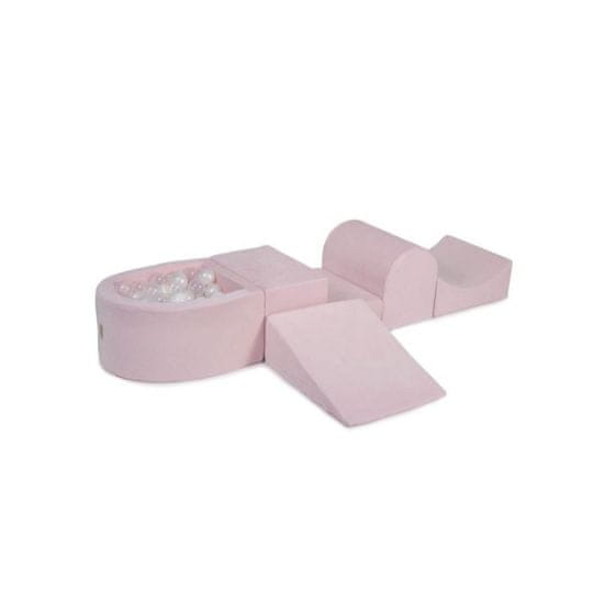 MeowBaby® Igralni poligon z bazenom – Roza