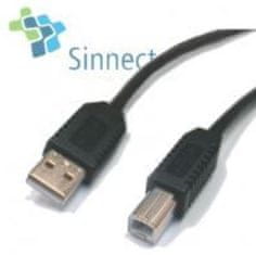 Sinnect USB 2.0 priključni kabel A-B, M/M, 1 m (11.201)