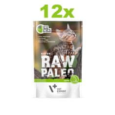 VetExpert Raw Paleo Kitten mokra hrana za mačke, divjačina, 12 x 100 g