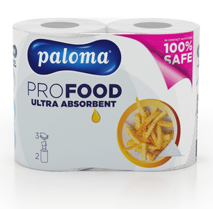 Paloma PRO Food 2/1 - white, 3sl., 100 listov 