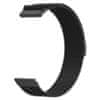 Milanese pašček za Garmin Venu 2, black