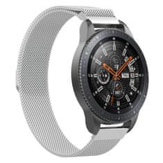 BStrap Milanese pašček za Xiaomi Amazfit Stratos 2/2S/3, silver