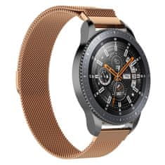 BStrap Milanese pašček za Samsung Galaxy Watch 3 45mm, rose gold