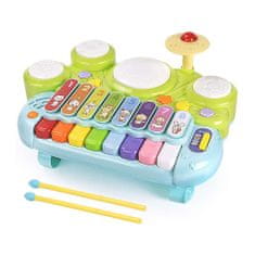 Baby Mix Izobraževalna večnamenska igrača ksilofon
