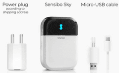 SensiboSKY Wi-Fi upravljalnik klimatskih naprav - siv