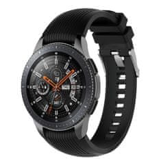 BStrap Silicone Davis pašček za Huawei Watch GT2 Pro, black