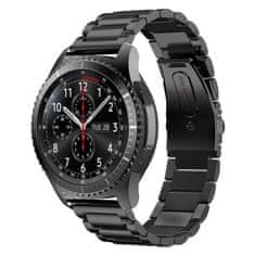 BStrap Stainless Steel pašček za Huawei Watch GT3 46mm, black