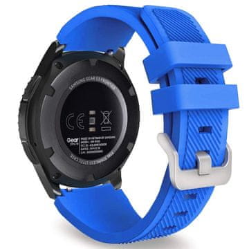 BStrap Silicone Sport pašček za Garmin Venu 2, blue