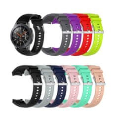 BStrap Silicone Davis pašček za Samsung Galaxy Watch 3 45mm, black