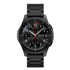 BStrap Stainless Steel pašček za Samsung Galaxy Watch 3 45mm, black