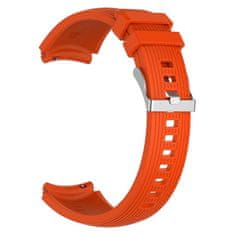 BStrap Silicone Davis pašček za Huawei Watch GT/GT2 46mm, orange