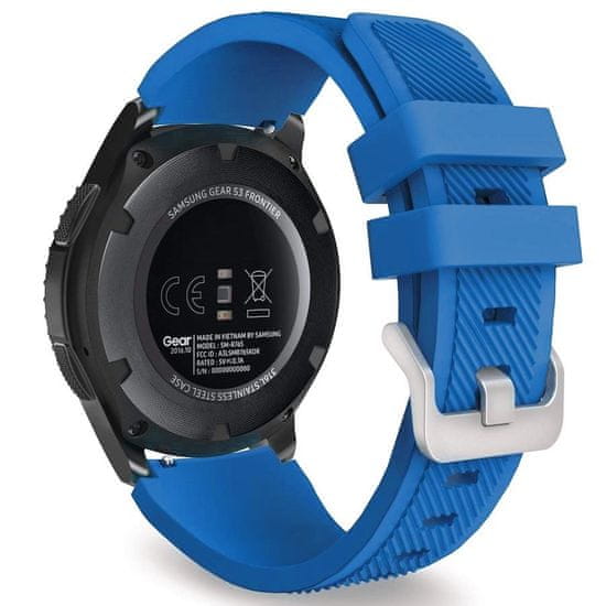 BStrap Silicone Sport pašček za Garmin Venu 2, coral blue