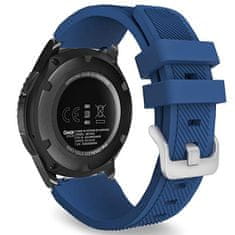 BStrap Silicone Sport pašček za Huawei Watch GT 42mm, dark blue