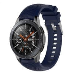 BStrap Silicone Davis pašček za Huawei Watch GT 42mm, dark blue
