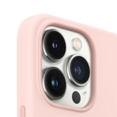Apple Silicone Case with MagSafe ovitek za iPhone 13 Pro Max, silikonski, Chalk Pink (MM2R3ZM/A)