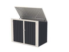 IWHOME Univerzalni pokrov za smetnjake in orodje HORY B 1,75 m² antracit