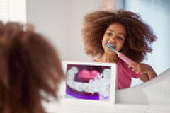 Philips Sonična električna zobna ščetka za otroke z bluetoothom roza HX6352/42