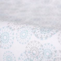Ceba Baby Prevleka za previjalno podlogo 50x70-80 cm 2 kosa Svetlo siva+Dandy
