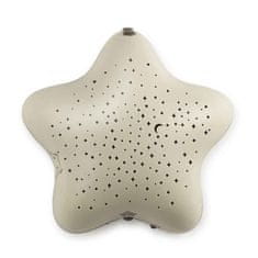 Pabobo Magični zvezdni projektor nočno nebo z melodijo micro USB - Star Beige