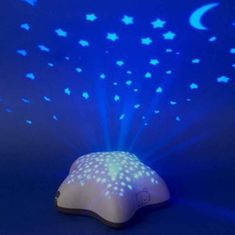 Pabobo Magični zvezdni projektor nočno nebo z melodijo micro USB - Star Beige