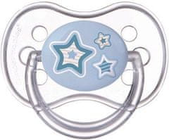 Canpol babies Silikonski dudo simetrični 0-6m Novorojenček Modra