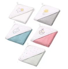 BabyOno Frotirna brisača s kapuco modra 100x100 cm