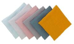 BabyMatex bombažna plenica Muslin 3 kosi gorčica 70x80 cm