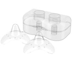 BabyOno Silikonski ščitnik za bradavice M