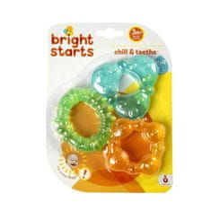 Bright Starts Grizalo z vodo - 3 oblike, 3m+