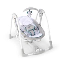 Ingenuity Preoblikovljiva vibrirajoča gugalnica z melodijo Nash 2v1, 0m+ do 9 kg